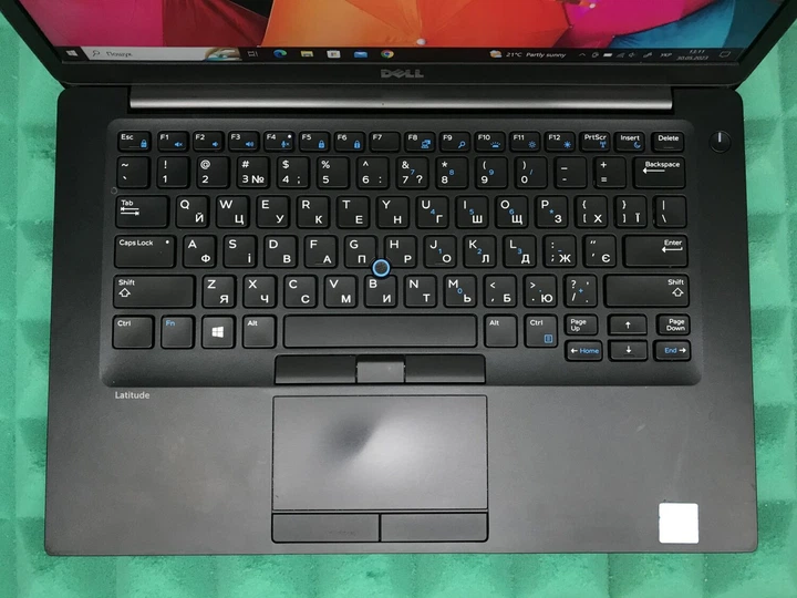 Ультрабук Б-класс Dell Latitude 7480 / 14" (1920x1080) IPS / Intel Core i5-6300U (2 (4) ядра по 2.4 - 3.0 GHz) / 8 GB DDR4 / 256 GB SSD M.2 / Intel HD Graphics 520 / WebCam / HDMI б/у - Фото 6 Ультрабук Б-класс Dell Latitude 7480 / 14" (1920x1080) IPS / Intel Core i5-6300U (2 (4) ядра по 2.4 - 3.0 GHz) / 8 GB DDR4 / 256 GB SSD M.2 / Intel HD Graphics 520 / WebCam / HDMI б/у - изображение 6