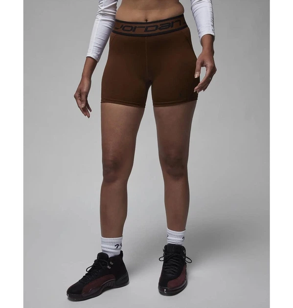Лосины женские Jordan Sport Wmns 5" Shorts Cacao Wow XS Коричневый FB4623-259 - изображение 2