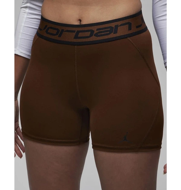 Лосины женские Jordan Sport Wmns 5" Shorts Cacao Wow XS Коричневый FB4623-259 - изображение 3