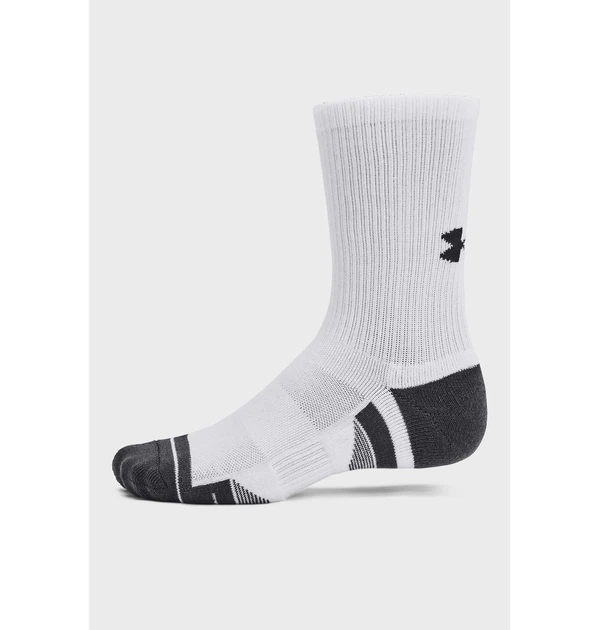 Шкарпетки Under Armour Ua Performance Tech 3Pk Crew MD Білий 1379512-100 - Фото 2 Шкарпетки Under Armour Ua Performance Tech 3Pk Crew MD Білий 1379512-100 - зображення 2