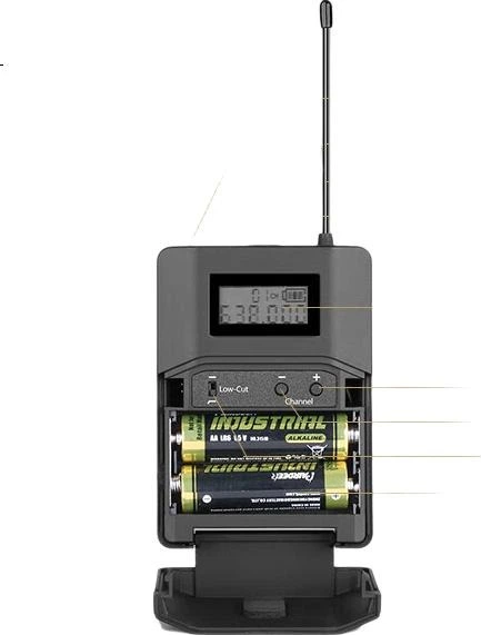Беспроводной мини-микрофон Mailada WM8 Upgraded Mini Bee, крепление на камеру, микрофон для аудиозаписи, запись интервью на цифровую зеркальную камеру, микрофон для прямой трансляции на мобильный телефон, работает от батареек. - изображение 3