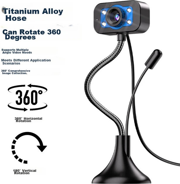 Микрофон Soaiy MR17 компьютерный с HD-камерой для видеоконференций - изображение 4