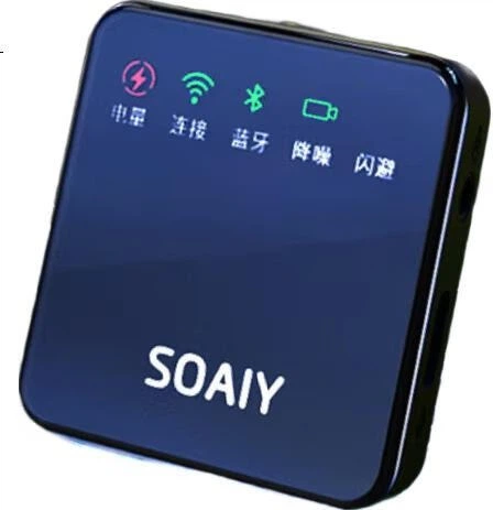 Микрофон петличный беспроводной Soaiy для стримов записи и караоке MK52 с шумоподавлением - изображение 3
