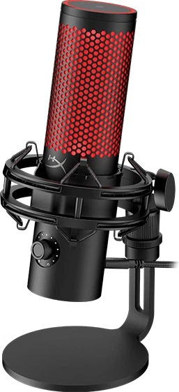 Професійний мікрофон HYPERX QuadCast 2 зі знімним амортизатором, сумісний з Tri-Club Actio - Фото 2 Професійний мікрофон HYPERX QuadCast 2 зі знімним амортизатором, сумісний з Tri-Club Actio - изображение 2