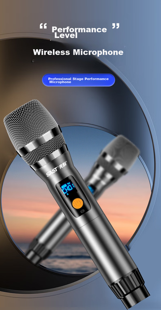 Микрофон беспроводной SAST OK-125 караоке FM - изображение 9