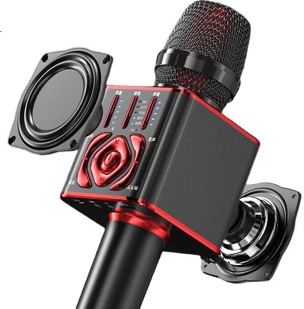 Микрофон-колонка Newmine MC29 Light Version беспроводной, для караоке - изображение 4