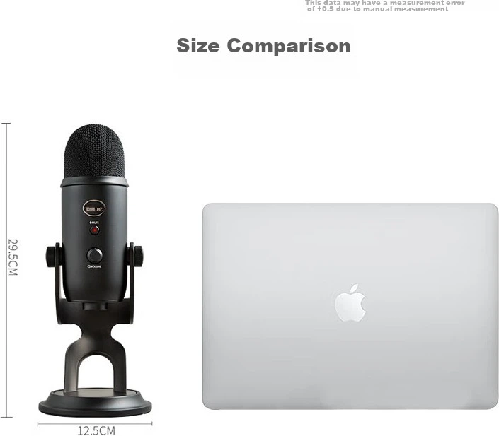 Конденсаторный USB-микрофон Logitech Yeti профессионального класса для караоке, записи, работы на компьютере, игр, прямых трансляций. - Фото 9 Конденсаторный USB-микрофон Logitech Yeti профессионального класса для караоке, записи, работы на компьютере, игр, прямых трансляций. - изображение 9