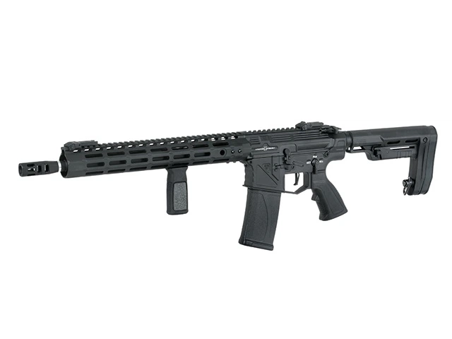 Легка вертикальна рукоятка Big Dragon M-LOK, Black/Gray - зображення 6