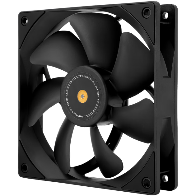 Вентилятор для корпуса Thermalright TL-E12B EXTREM V3, 12 см, ШИМ, 2000 об/мин, двойной шарикоподшипник, 4-контактный разъем PWM. - зображення 4