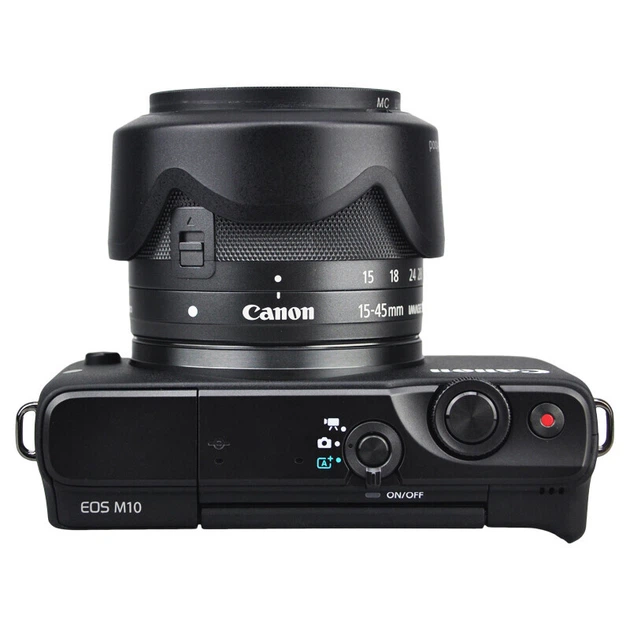 JJC Совместимо с блендой для объективов Canon RF-S 18-45, объективом 49 мм для камер R10 R50 R100, объективом EF-M 15-45 для M6II (новая или старая версия будет отправлена случайным образом). - Фото 10 JJC Совместимо с блендой для объективов Canon RF-S 18-45, объективом 49 мм для камер R10 R50 R100, объективом EF-M 15-45 для M6II (новая или старая версия будет отправлена случайным образом). - изображение 10
