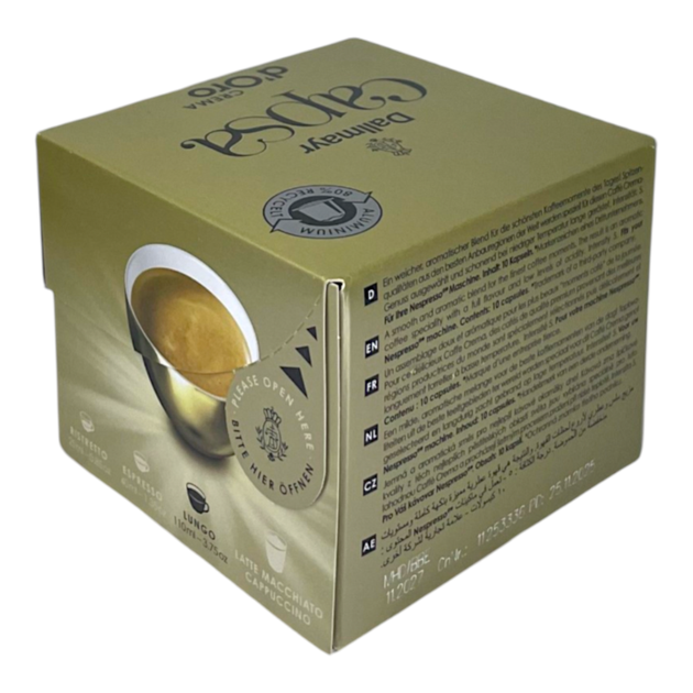 Кава в капсулах Dallmayr Crema d'Oro 10 шт, 56 г - зображення 6