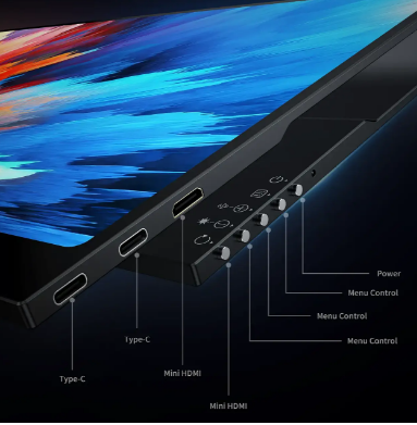 Монітор портативний ультратонкий UPERFECT 16″ 3K OLED 120Hz з смарт-чохлом Додатковий екран - зображення 5