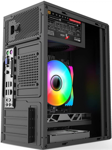 Корпус FrimeCom 2506 MINITOWER ATX 400W - зображення 3