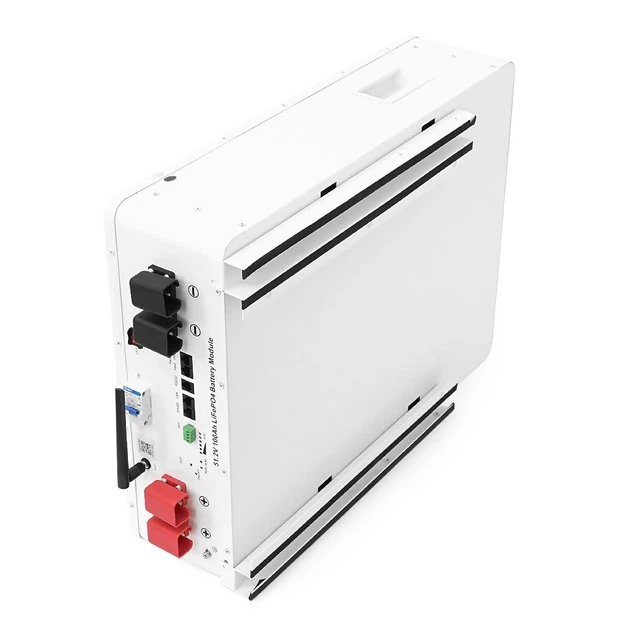 Аккумуляторная батарея Must LiFePO4 LP1648100 51.2V 100Ah, 5,12kWh, BMS100A-16S, CAN2.0/RS232/RS485, 6000 cycles, 625x442x177,44kg - изображение 3