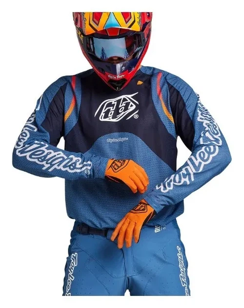 Мото джерсі TLD SE PRO AIR JERSEY PINNED [BLUE] M (OBOD_355505013) - изображение 2