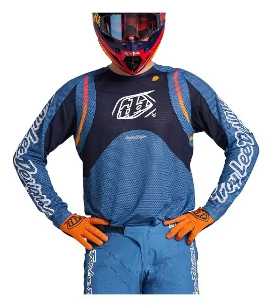 Мото джерсі TLD SE PRO AIR JERSEY PINNED [BLUE] M (OBOD_355505013) - изображение 6