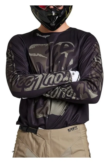 Мото джерсі TLD GP PRO JERSEY BOXED IN [BLACK/OLIVE] XL (OBOD_377520025) - изображение 4