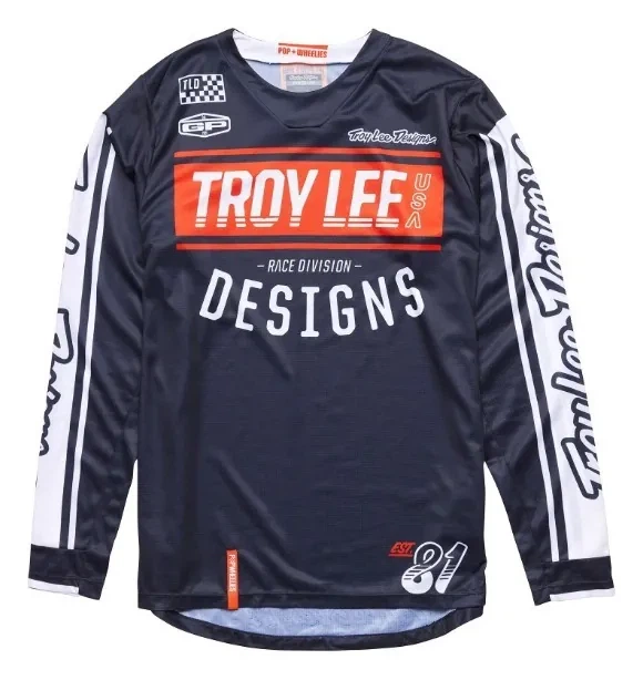 Мото джерсі TLD GP JERSEY; Race 81 [NAVY] M (OBOD_307336033) - изображение 5