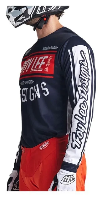 Мото джерсі TLD GP JERSEY; Race 81 [NAVY] M (OBOD_307336033) - изображение 6