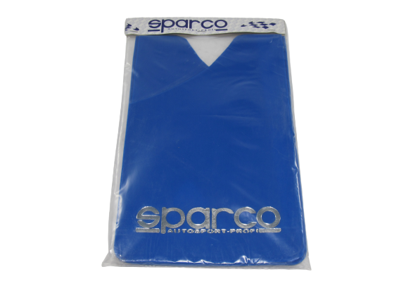 Брызговики SPARCO 360 х 220 мм, универсальные, синие, к-кт 4шт, мягкий капрон (35204) - Фото 2 Брызговики SPARCO 360 х 220 мм, универсальные, синие, к-кт 4шт, мягкий капрон (35204) - изображение 2