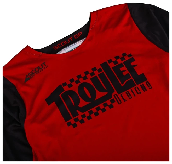 Мото джерсі TLD SCOUT GP JERSEY; BIG LEE [BLACK / BURNT ORANGE] XXL (OBOD_367219006) - изображение 4