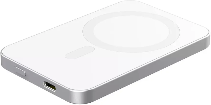 Powerbank RealPower PB-5000 MagSafe 5000 mAh Black (4040895010919) - obraz 2