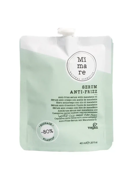 Сыворотка против пушистости с маслом макадамии Mimare Anti Frizz Serum 40 мл - Фото 1 Сыворотка против пушистости с маслом макадамии Mimare Anti Frizz Serum 40 мл - изображение 1