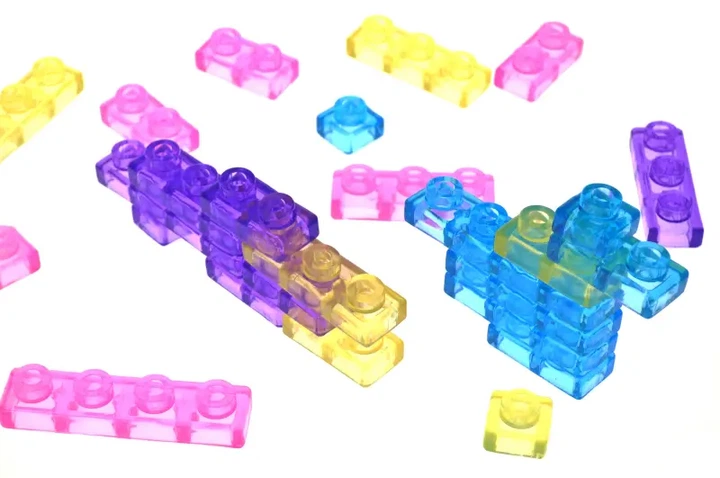 Конструктор силіконовий MAGIC GUMMY BLOC, 40 деталей - изображение 7