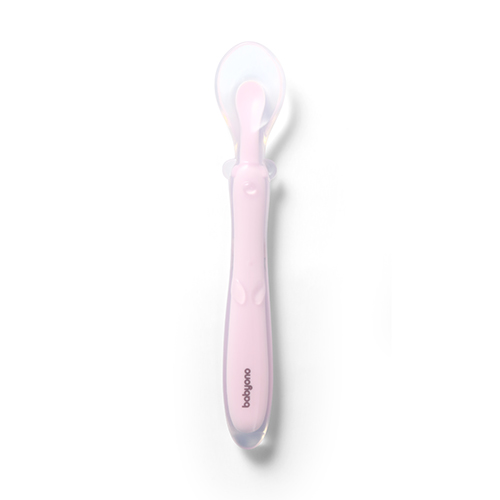 Ложечка силіконова еластична дитяча Babyоno 785/03 Рожевий shop (5901435415795) - Фото 1 Ложечка силіконова еластична дитяча Babyоno 785/03 Рожевий shop (5901435415795) - изображение 1