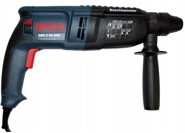 Перфоратор Bosch GBH 2-26 DRE (800 ВТ, 2.7 ДЖ), професійний перфоратор бош - зображення 9