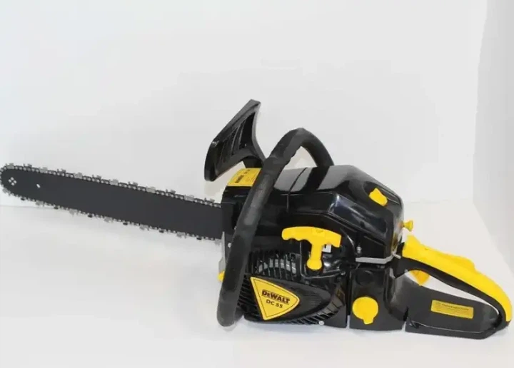 Бензопила DeWalt DC55 бензиновая 4,5 кВт цепная пила 52 см3 двухтактная мотопила 11000 об мин шина 45 см цепь 0,325 пила для дров древесины деревьев сада строительства хозяйства - изображение 2
