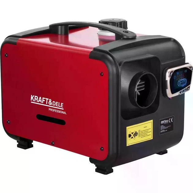 Дизельный автономный обогреватель Kraft&Dele KD5965 9 кВт, 220 В, внешний отвод выхлопа, пульт, ЖК-дисплей - изображение 12