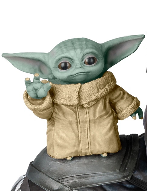 Фигурка Бэби Йоды на плечо Star Wars - Фото 2 Фигурка Бэби Йоды на плечо Star Wars - изображение 2