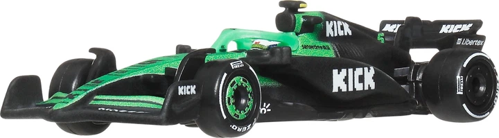 Kolekcjonerski bolid Mattel Hot Wheels Premium Formula 1 2025 Kick Sauber JKD89 (194735347957) - obraz 6