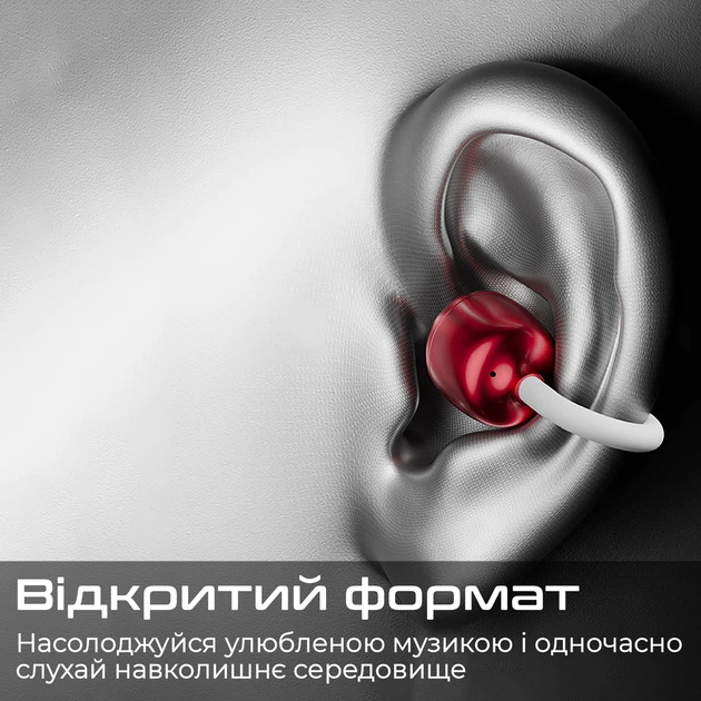 Наушники HiFuture NexClip Black/Grey (nexclip.blackgrey) - Фото 3 Наушники HiFuture NexClip Black/Grey (nexclip.blackgrey) - изображение 3