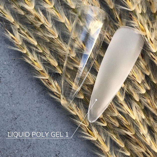 CROOZ Liquid Polygel Рідкий полігель №001 Прозорий, 15 мл - изображение 2