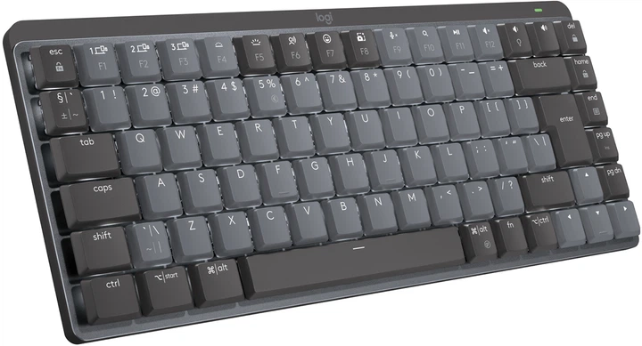Клавіатура Logitech MX Mechanical Mini, Wireless, українська розкладка, Bluetooth, Logi Bolt, Tactile Quiet - зображення 2