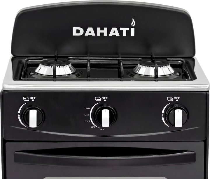 Газовая двухконфорочная плита с духовкой DAHATI 2000-22BS - Фото 5 Газовая двухконфорочная плита с духовкой DAHATI 2000-22BS - изображение 5