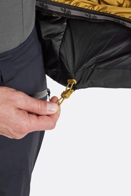 Чоловіча гірськолижна мембранна куртка Rab Khroma Diffract Jacket, Oak (M) - изображение 9