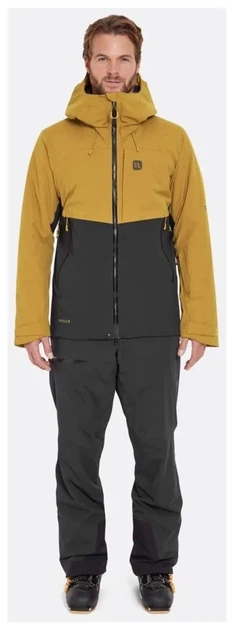Чоловіча гірськолижна мембранна куртка Rab Khroma Diffract Jacket, Oak (M) - изображение 15
