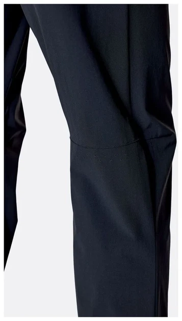 Штани чоловічі Rab Momentum Tech Pants, Black Beluga (L regular) - зображення 5