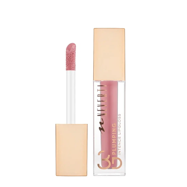 Блиск для губ зволожуючий 3D Plumping Intense Lipgloss Neverti NP800 №013 Сліпучий об'єм Рожево-персиковий, 4 - Фото 2 Блиск для губ зволожуючий 3D Plumping Intense Lipgloss Neverti NP800 №013 Сліпучий об'єм Рожево-персиковий, 4 - зображення 2