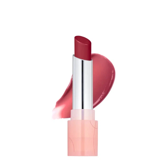 Помада для губ зволожуюча Parisa PGW-06 Lipstick Glow Wear №604 Пелюсткова Троянда, 3,2 г - зображення 2