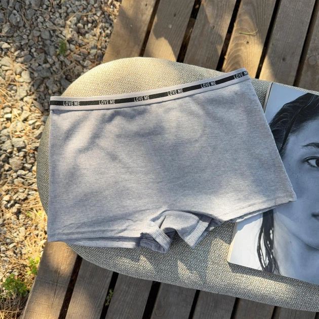 Жіночі шортики боксери Love Me Dyana натуральна бавовна, Сірі L/XL - Фото 1 Жіночі шортики боксери Love Me Dyana натуральна бавовна, Сірі L/XL - зображення 1