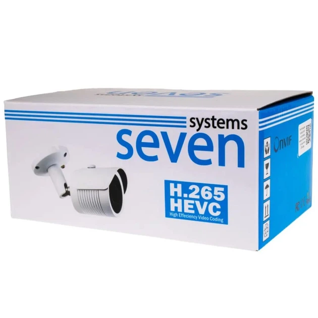 Камера видеонаблюдения SEVEN Systems (IP7225PA-DL (2.8) black) - Фото 4 Камера видеонаблюдения SEVEN Systems (IP7225PA-DL (2.8) black) - изображение 4