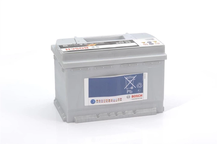 Автомобильный аккумулятор BOSCH 77Ah/780A/P+ S5 S5 008 (BS 0092S50080) - изображение 6