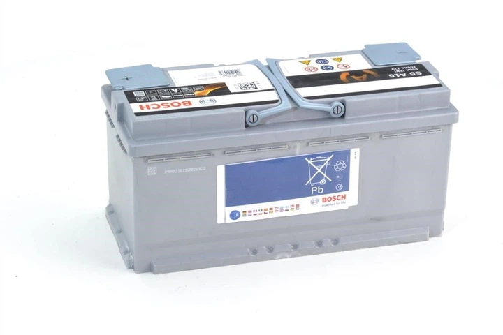 Автомобильный аккумулятор BOSCH 105Ah/950A/P+ AGM S5 S5 A15 (BS 0092S5A150) - изображение 3