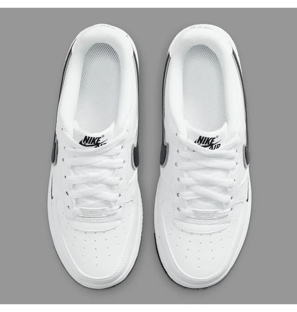 Кроссовки детские Nike Air Force 1 Older Kids' Shoes 40 Чорно-білий DX9269-100 - изображение 3