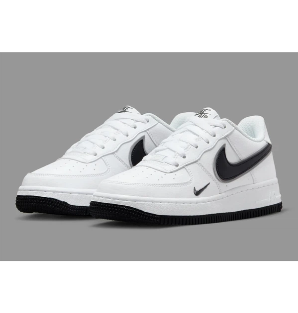 Кроссовки детские Nike Air Force 1 Older Kids' Shoes 40 Чорно-білий DX9269-100 - изображение 4