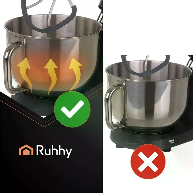 Робот кухонний з пілігрівом чаші + блендер Ruhhy 25728 - изображение 6